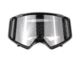 Adult Goggles & Gloves Combo Black-White