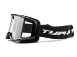 Youth Set Motocross Black Gloves and Goggles