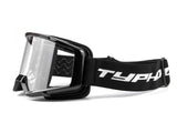 Youth Set Motocross Black Gloves and Goggles