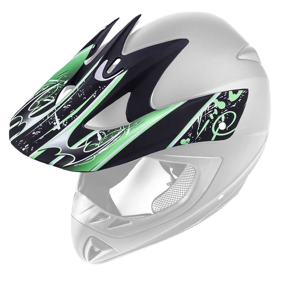 bike helmet glass price K27 Matte Green Adult Off Road Replacement Visor