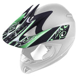 K27 Matte Green Adult Off Road Replacement Visor