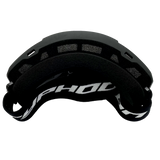 Adult Combo - Matte Black Goggles & Black-White Gloves