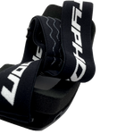 Adult Combo - Matte Black Goggles & Black-White Gloves