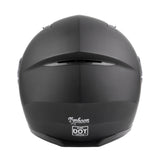 Matte Black Adult Modular Flip up Snowmobile Helmet with dual lens anti fog shield and drop down sun-glass