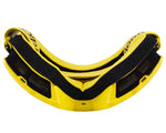 Youth Matte Black Helmet and Yellow Goggles