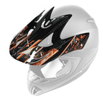 Gloss Orange Adult Off Road Replacement Visor