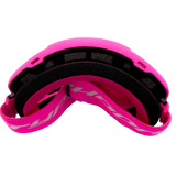 Adult Helmet Combo Matte Black w/ Pink Goggles &  Gloves