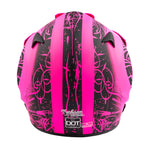 Adult Matte Pink Helmet & Pink Goggle Combo