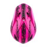 Adult Matte Pink Helmet & Pink Goggle Combo