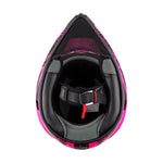 Adult Matte Pink Helmet & Pink Goggle Combo