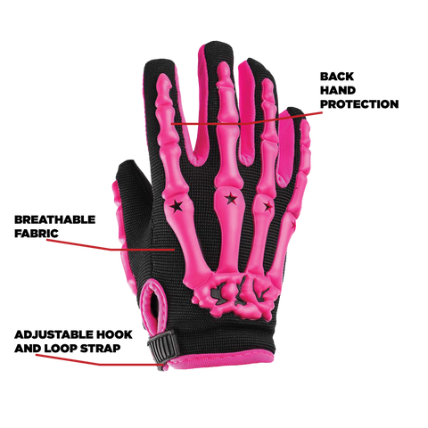 cross handschuhe pink Pink Youth Kids Motocross ATV Gloves from Typhoon Helmets M