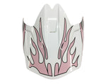 Pink Flame Youth Off Road Replacement Visor