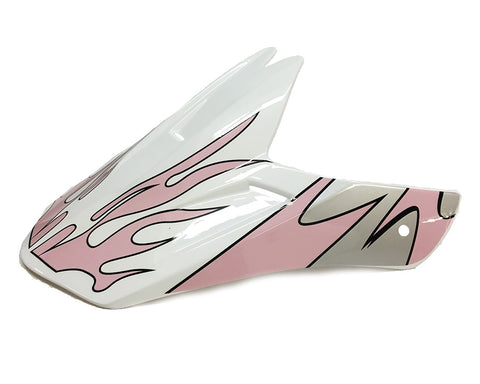 Pink Flame Youth Off Road Replacement Visor