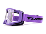Purple Helmet, Gloves, Goggles And Youth Chest Protector