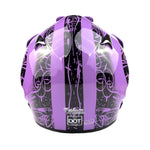 Adult Motocross Helmet Purple Small - FACTORY SECOND