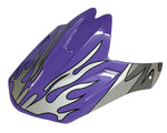 Purple Flame Youth Off Road Replacement Visor