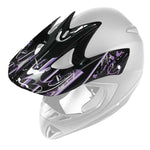 Purple/Black Adult Off Road Replacement Visor
