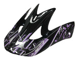 Purple/Black Adult Off Road Replacement Visor