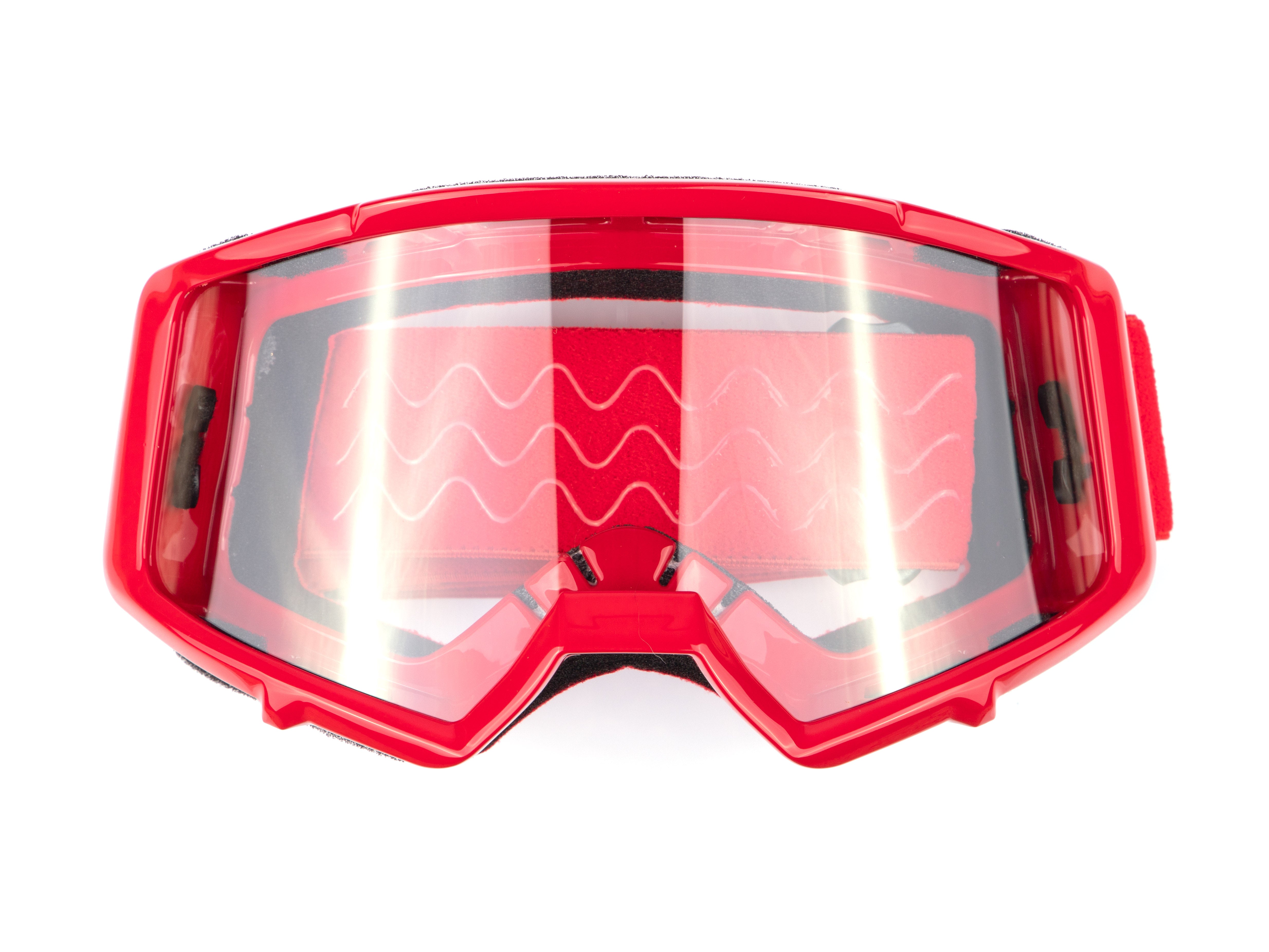 motorcycle goggles Red Motocross ATV Off Road Goggles from Typhoon Helmets
