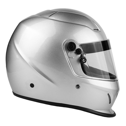 SA2020 Adult Snell Helmet -- Silver