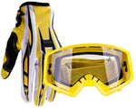 Adult Yellow Goggles & Gloves Combo