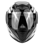 Black Youth Full Face Motorcycle Helmet Small- FACTORY SECOND
